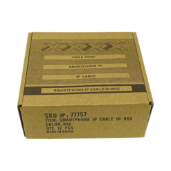 XXXX USB TO LIGHNING CABLE BOX - 12CT BOX